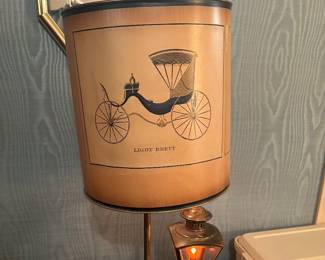 Light Brett vintage lamp with lantern