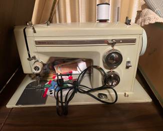 Vintage Sears Kenmore sewing machine, circa 1970