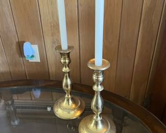 tall brass candlesticks