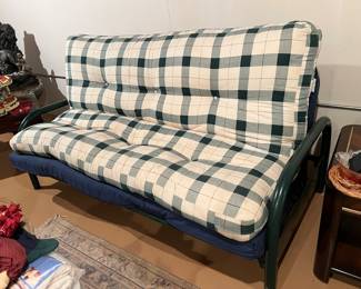 vintage futon with extra cushion
