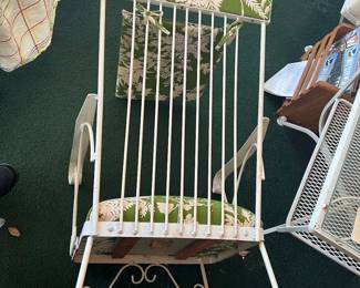 Vintage Syd Leach rocking chair