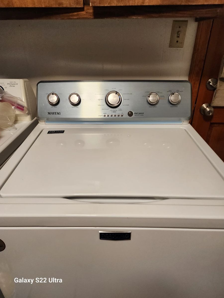 Just about brand new Maytag washer ( a few months old)