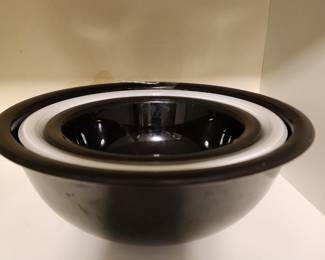 Fired on color nesting bowls