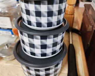 These are actually Tupperware