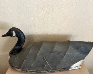 The prettiest, oldest goose decoy I've had in a sale.  Origiinal paint, I believe.