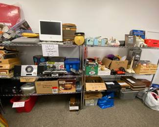 Lots of vintage hard goods And household items