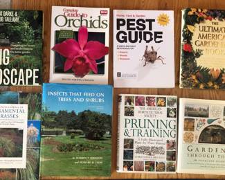Excellent collection of gardening books