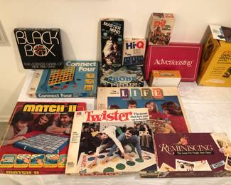 Nice collection of vintage board games