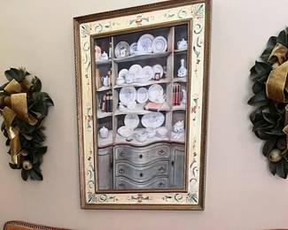 Framed Print and Wall Florals