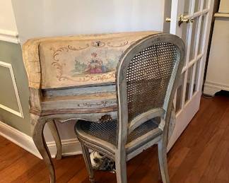 Antique Secretary and Chair 
