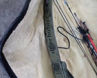 Deer Hunter brand bow and arrow.