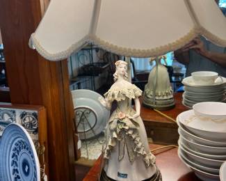 Corday Lace Lady Lamp