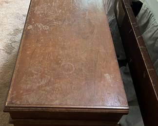 Roos Duo-Service Art Deco Cedar Chest