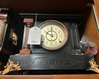 Eastlake Style Mantel Clock (as is)