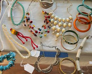 Ladies costume jewelry