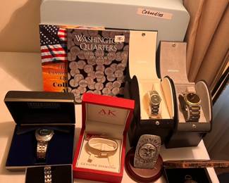 More watches and a Don Drumm sculpture gift card
