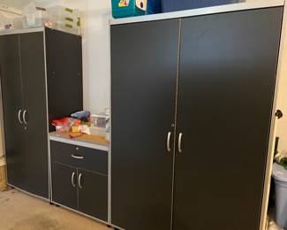 Great storage cabinet set by Rubbermaid