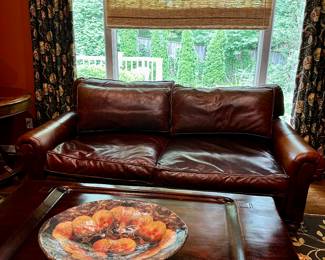 Reversible Leather Sofa by Wesley Hall