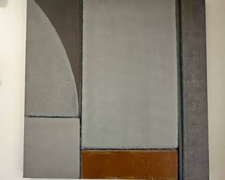 William de Looper - "Changed September", 1980 - 36 x 36"
