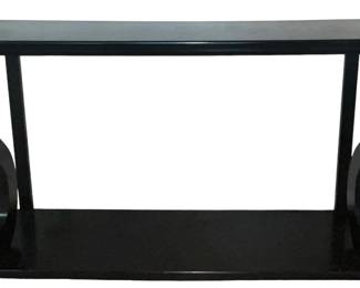 Black Console Table