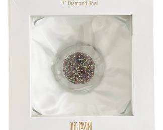 Oleg Cassini Diamond Bowl