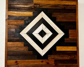 Wood Geometric Art