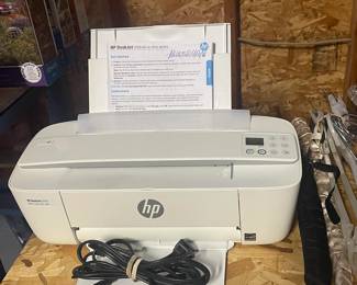 HP printer with new toner/ink