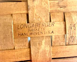 Longaberger baskets 