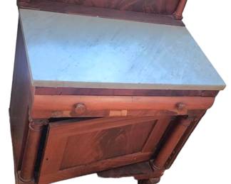 Marble table cabinet