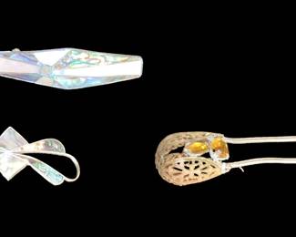 Mother of Pearl Hair Clasps.