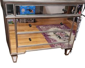 Mirrored cabinet, great restoration project!