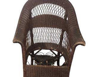 Older Wicker chair