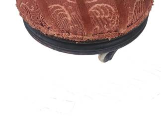 Small stool on casters