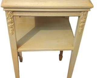 Painted end table