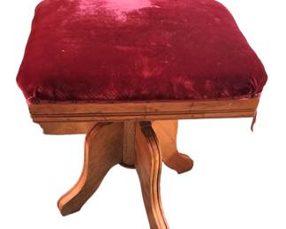 Vintage Organ Stool