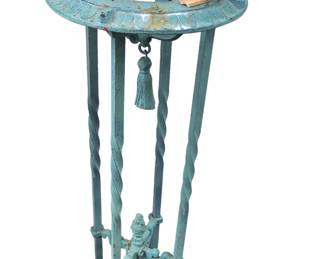 2 and half foot tall Iron ashtray stand