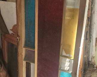 We have stained glass