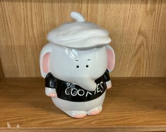 Elephant Cookie Jar