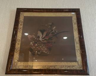Japanese reproduction framed print