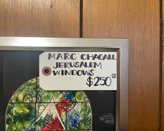 Marc Chagall Jerusalem Windows art