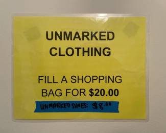 Unmarked Clothing