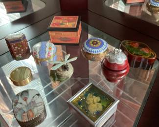 Cloisonné Box , Small box from China, and other small boxes