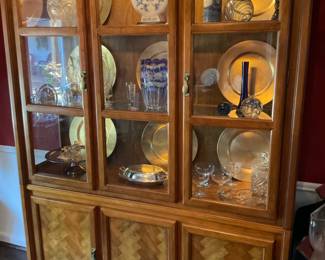 MCM China Hutch with light