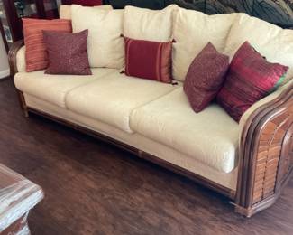 Unique Beige Sofa 