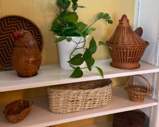Wicker baskets of all sizes