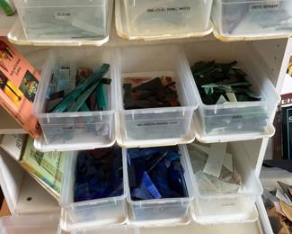 Pieces of Glass to use for Stain Glass