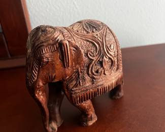 India Carving Lobular Elephant 