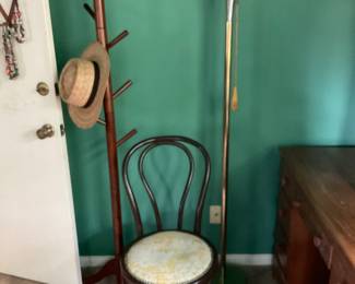 Set of 2 Wood Bistro Chairs