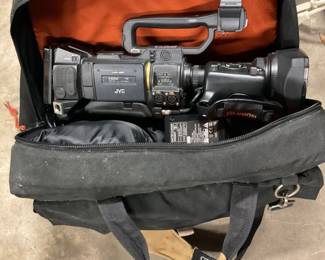 JVC Professional, HDV, Camcorder with bag