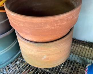 Variety of pots
